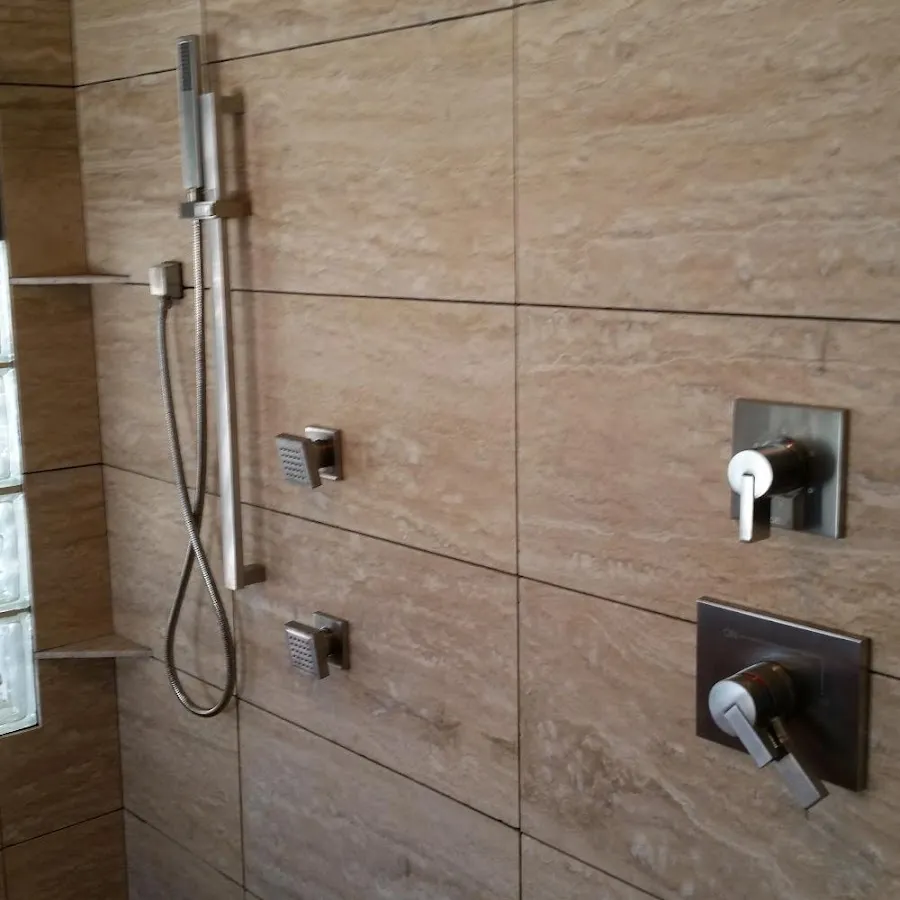 Shower fixture installation for Frozen Pipe Repair in North Andover